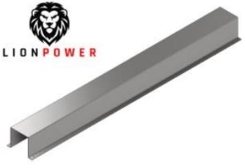 Lion Power 25mm galvanised conduit cover